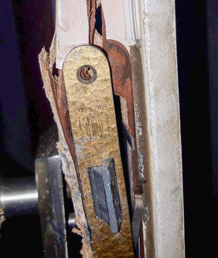 Einbruchschäden nach Einbruch in Wedemark