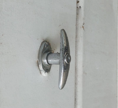 Garagen Schloss wird geöffnet