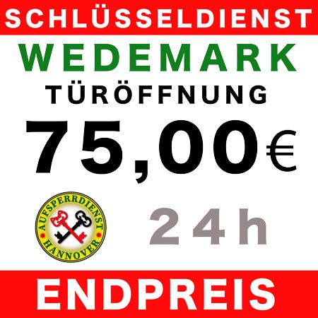 Schlüsseldienst Wedemark Kosten Info